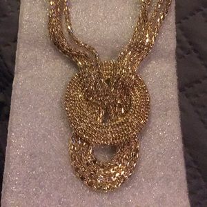 Beautiful gold tone necklace